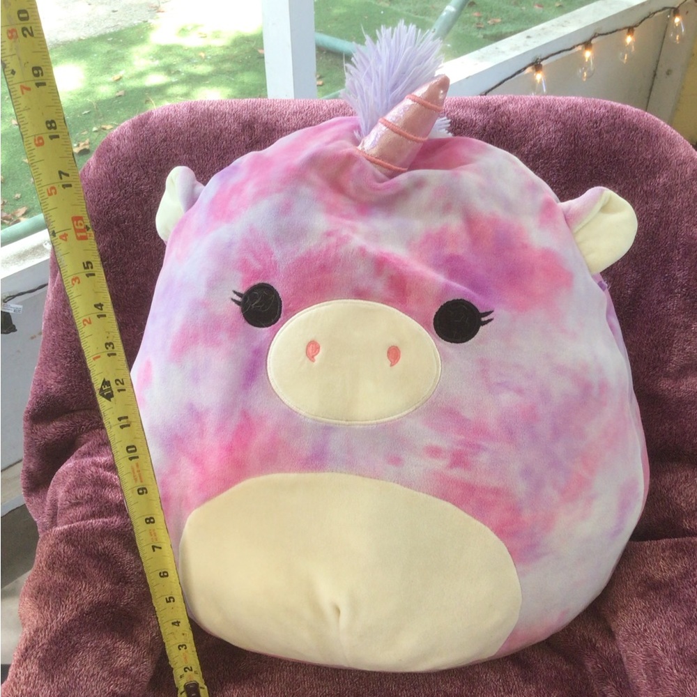 LOLA the Tie Dye Unicorn Squishmallow 18”